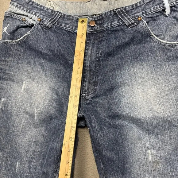 Vintage Nike Air Jordan 20th Anniversary Jeans Sz 40x34 (36x32) Baggy Distressed